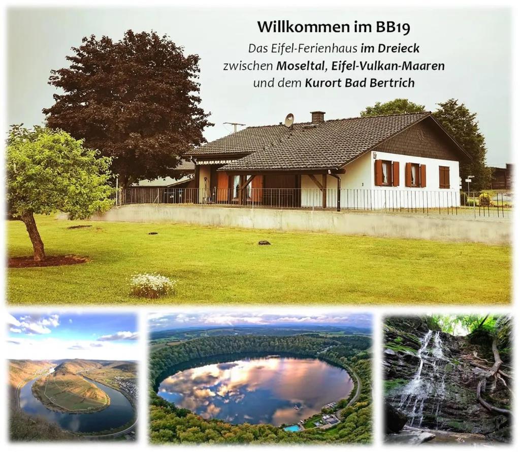 Bb19 Eifel-Ferienhaus Am Moseltal Mit Saunahaus Beuren  Extérieur photo